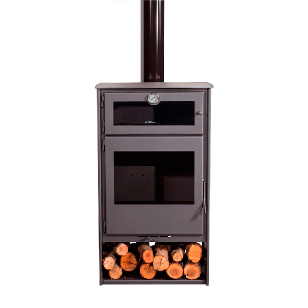 Panadero Oven Ecodesign - Estufa de leña con horno de