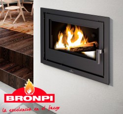 Chimenea Bronpi insertable Hydro 80E