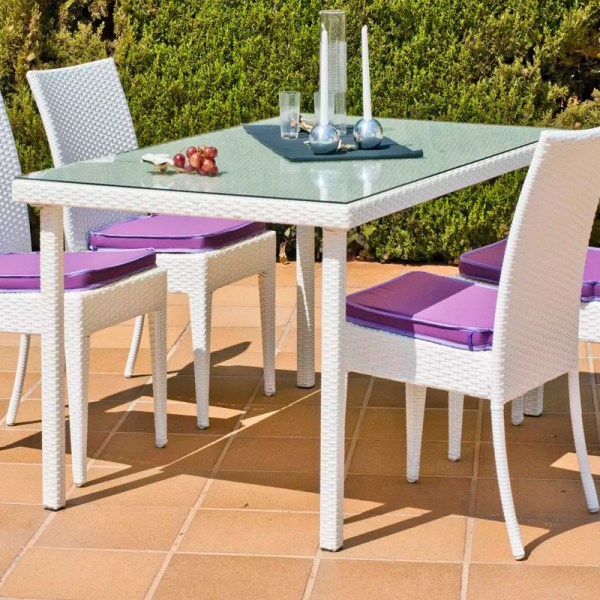 Mesa de jardín en huitex Astorga 150 de Hevea