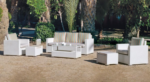 set jardin tuscan 8 hevea