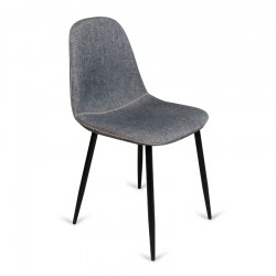 silla de comedor moderna cordoba gris