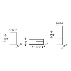 composicion de salon low cost modelo Ella