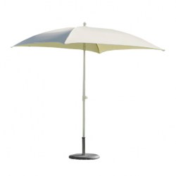 parasol de aluminio sagona 2x2 plata