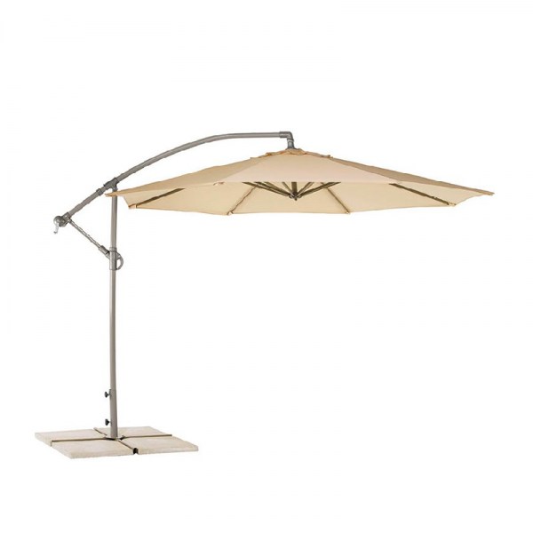 Parasol de aluminio de Jardín plegable Modelo Viena 300 Hevea