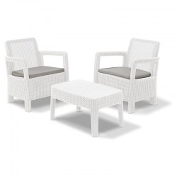 set de jardin tarifa balcony blanco