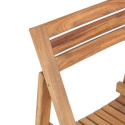 set de mesa y sillas de jardin de madera noemi de bizzotto