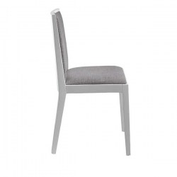 Silla en tela gris modelo Cairo