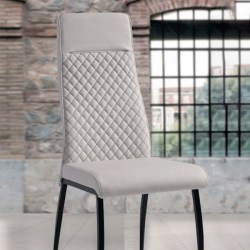 Silla de comedor tapizada africa modelo Hexa de Seres