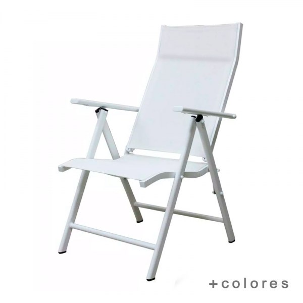 sillon de jardin con posiciones Casablanca de Hevea