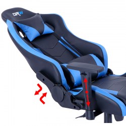 Sillón Gaming giratorio Gamer Pro azul