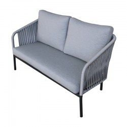 sofa de jardin 2 plazas yina 2 hevea