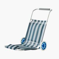 Silla playera con ruedas Caribe 10